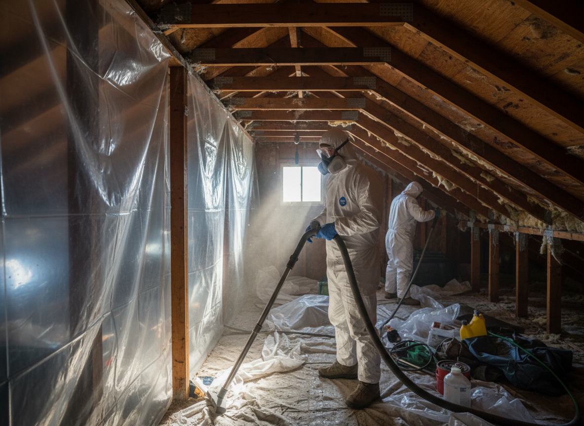 Attic Mold Remediation in Chatsworth, CA