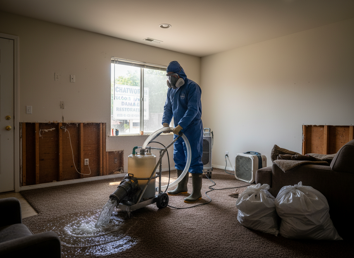 Flood Restoration Services in Chatsworth, CA